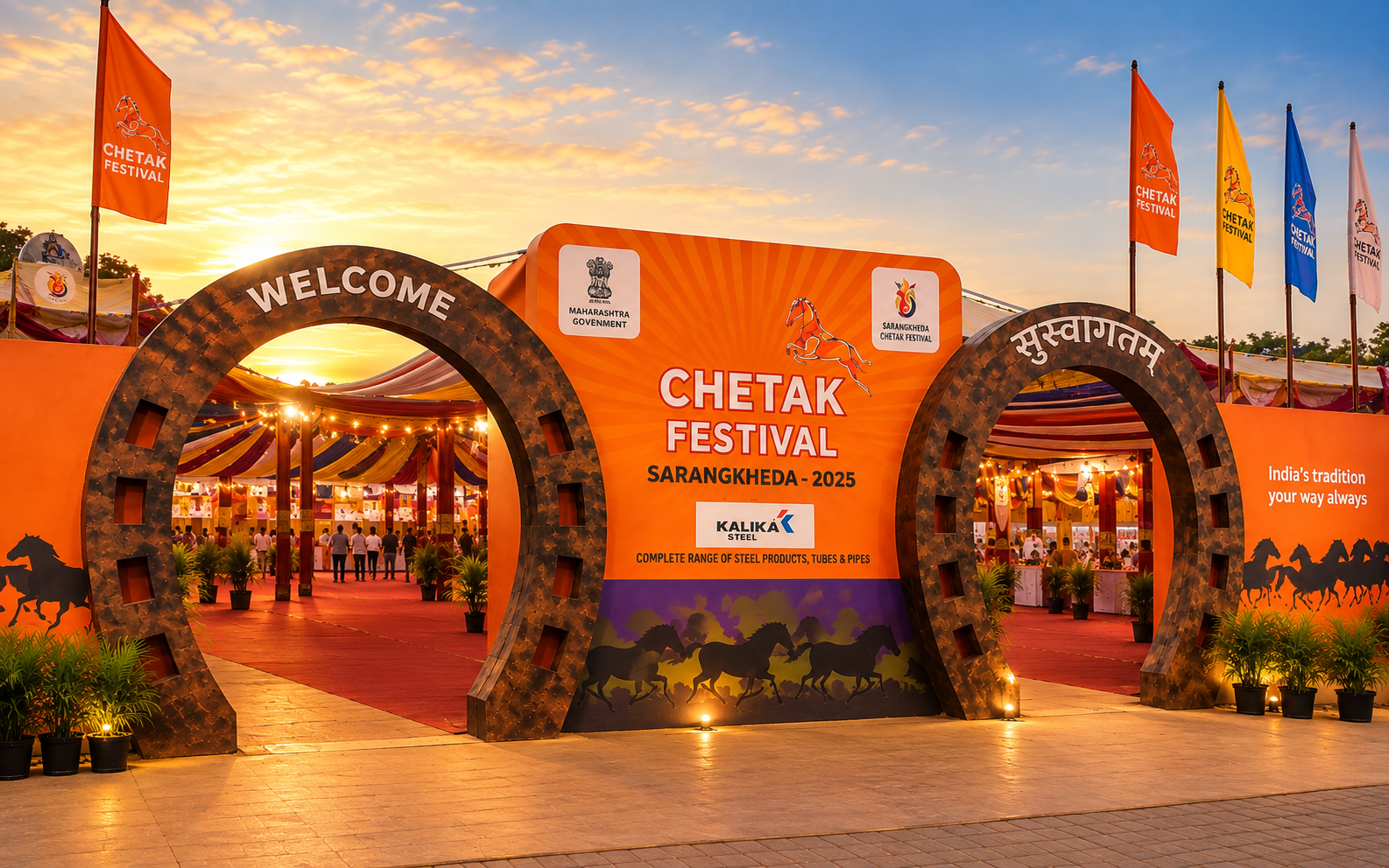Chetak Festival, Sarangkheda