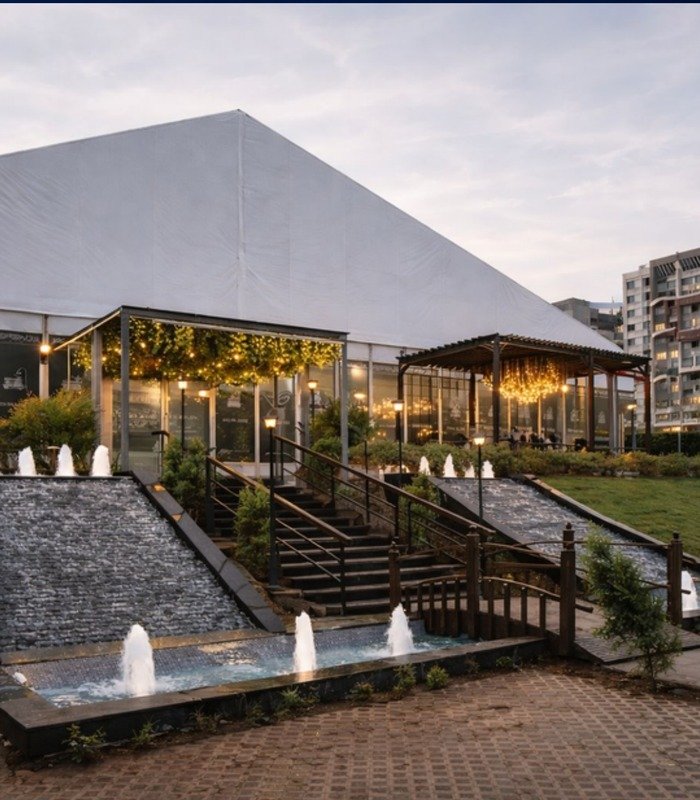German Hanger Office Setup — Landscaped Fit-Out